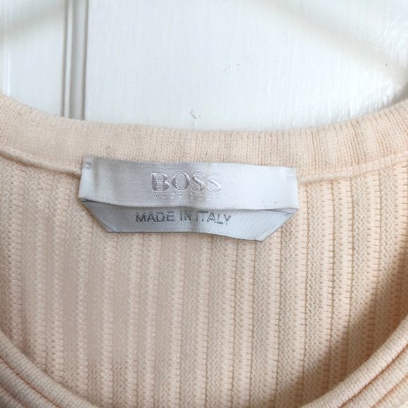 Elegant Cream Sleeveless Dress - Picture 6 of 8